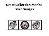 Great Collection Marine Boat Gauges