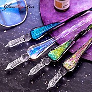 The Thor Series - Glass Dip Pen Gift Set with inks