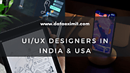 UI/UX designers in India & USA