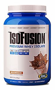 Gaspari Nutrition IsoFusion Premium Whey Isolate Milk Chocolate (1.6 Pound Powder)