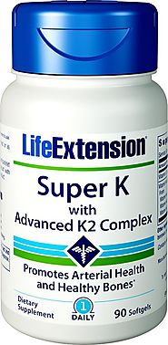 Life Extension Super K with Advanced K2 Complex 90 Softgels - Machoah®