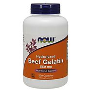 Beef Gelatin 550 mg - 200 Capsules - Machoah®