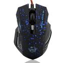 Optical Gaming Game Mouse Mice Wired LED for PC Laptop Blue Dotted changeshopping