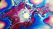 (192) Blooming I Fluid art technique I Acrylic pouring