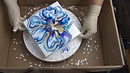 (197) Spin technique I Acrylic pouring I Fluid art I Satisfying art