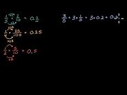 Common fractions and decimals (video) | Khan Academy