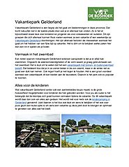 Vakantiepark gelderland