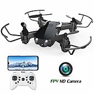 EACHINE E61HW WiFi FPV Quadcopter with HD Camera Mini Drone for Kids and Adults