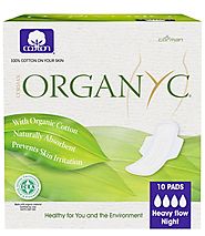 Organyc Products - Buy Organic Sanitary Pads for heavy flow days at organyc.in