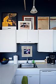 7 Things to Do with That Awkward Space Above the Cabinets | Apartment Therapy