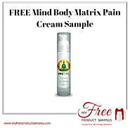 FREE Mind Body Matrix Pain Cream Sample | MyFreeProductSamples.com