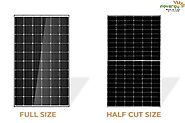 What is half-cut solar cell technology, and how does it work?