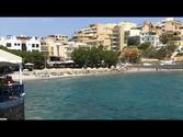 Agios Nikolaos, Crete - sea front, beach and marina