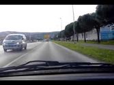 Koper, Slovenia Driving Spar Hyper Market - Kopalisce Koper (Parking)