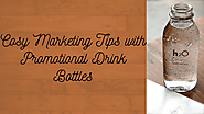 Cosy Marketing Tips with Promotional Drink Bottles