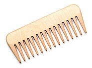Use wood comb