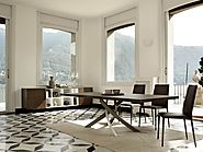 Artistico Wood Dining Table - Habitus Furniture