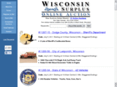 Wisconsin Surplus Online Auction - Selling Wisconsin Surplus Government Assets Online