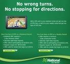 National Car Rental - Bypass the Counter, Last Minute Specials