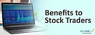How can a stock trader benefit from the opportunity of discount broking?