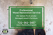Wood Restoration Process through Dry Ice Blasting