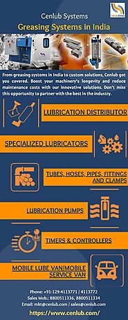 Reliable Greasing Systems in India