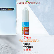 Natural Solution Essential Lavender Oil Nasal inhaler