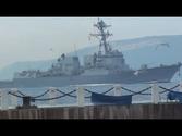 US Warship Traverses Dardanelles Strait