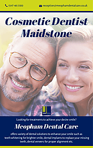 Cosmetic Dentist Maidstone