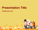 Happy Thanksgiving PowerPoint Template | Free Powerpoint Templates