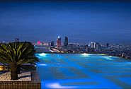 World’s largest and highest 24K Gold Infinity Swimming Pool