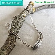 Feather Bracelet - Handmade Jewellery