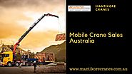 Mobile crane sales Australia - Gifyu