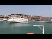 Departure from Ancona Italy [720p]