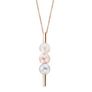 Morellato Lunae Linear Rose Gold Seoda Atlántacha Necklace - Eva Victoria