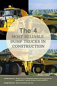 The 4 Most Reliable Dump Trucks in Construction