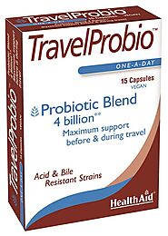 TravelProbio Vegicaps | HealthAid