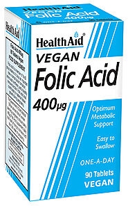 Folic Acid 400μg | HealthAid