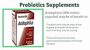 Probiotics Supplements