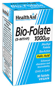 Bio-Folate 1000ug Tablets | HealthAid