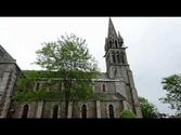 Eglise Saint-Jacques le Majeur, Belle-Isle-en-Terre, Cotes d'Armor, Brittany, France 17th June 2012