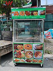 Tại sao nên lựa chọn xe đẩy bán hàng rong Quang Huy