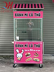 Quang Huy nhận thiết kế tủ bán bánh mì [ Đẹp Giá Rẻ]