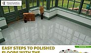 Go for the granite diamond pads to sparkle your floors