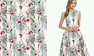 Digital Printed Dress Fabric - Weaveron