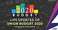 Union Budget 2020-21 By Finance Minister Nirmala Sitharaman
