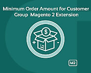 Minimum Order Amount For Customer Group Magento 2 Extension