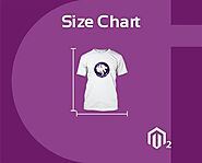 Size chart extension for Magento 2 By cynoinfotech
