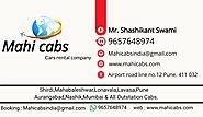 Mahi cabs-Pune airport to shirdi cabs taxi & Cars rental