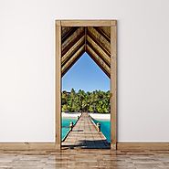 Door Murals Wallpaper, Door Wall Murals and door mural wrap – RoyalWallSkins